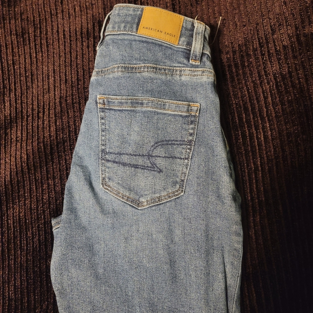 AE Stretch Curvy Mom Jean